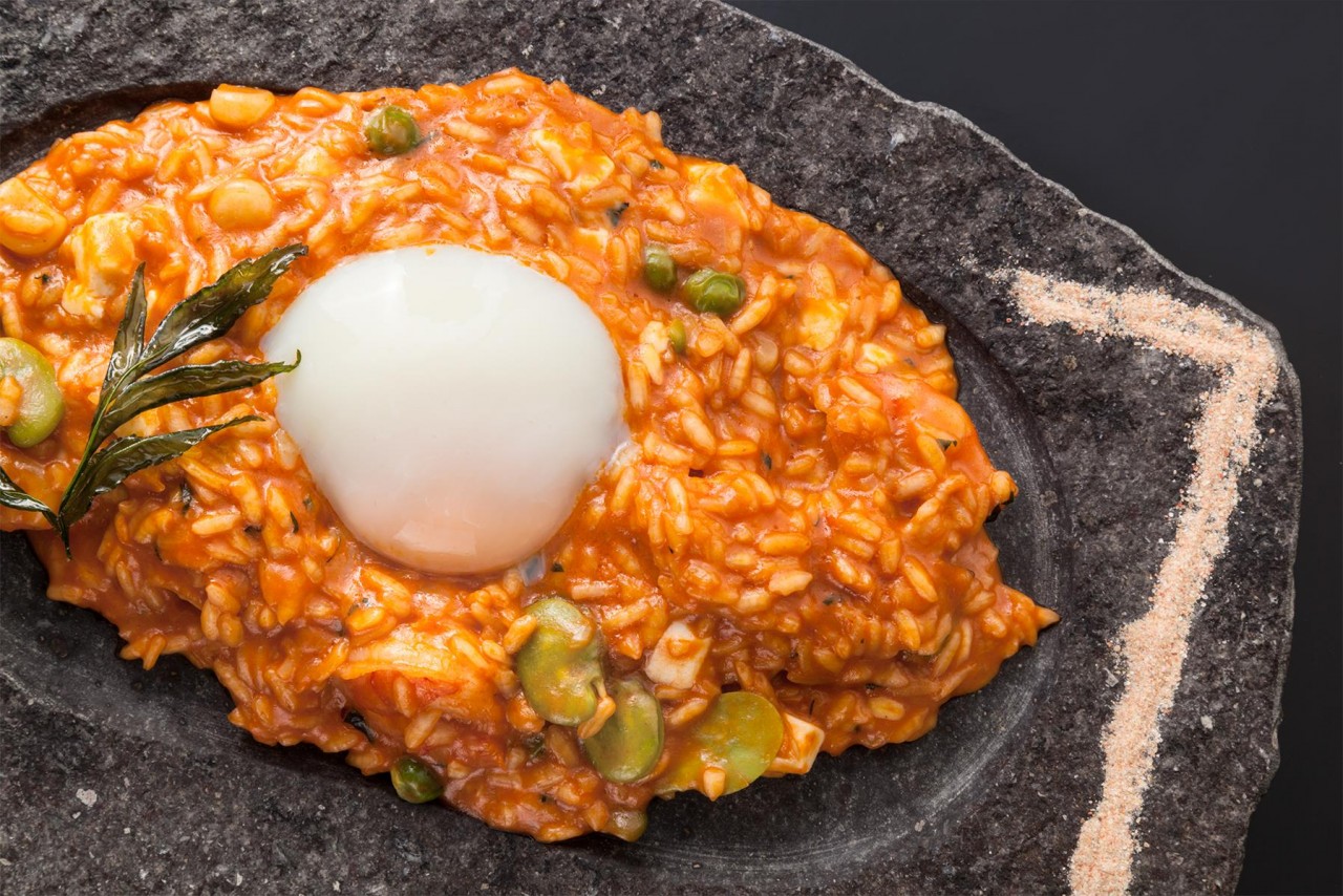 risotto de chupe